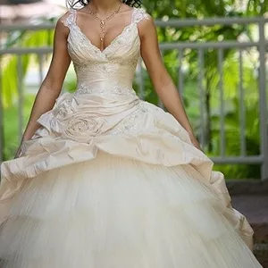 Элитное свадебное платье-трансформер размер 38-42