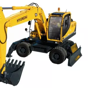 Колесный экскаватор Hyundai R170W-9S