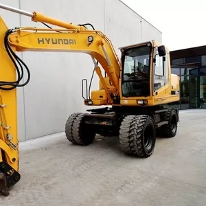 Hyundai Robex 140 W-7-колесный экскаватор