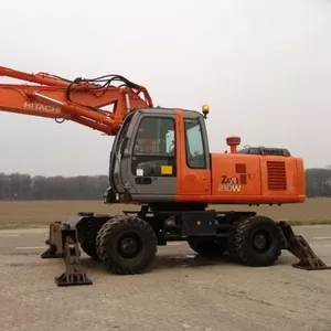 Hitachi ZX210W-колесный экскаватор