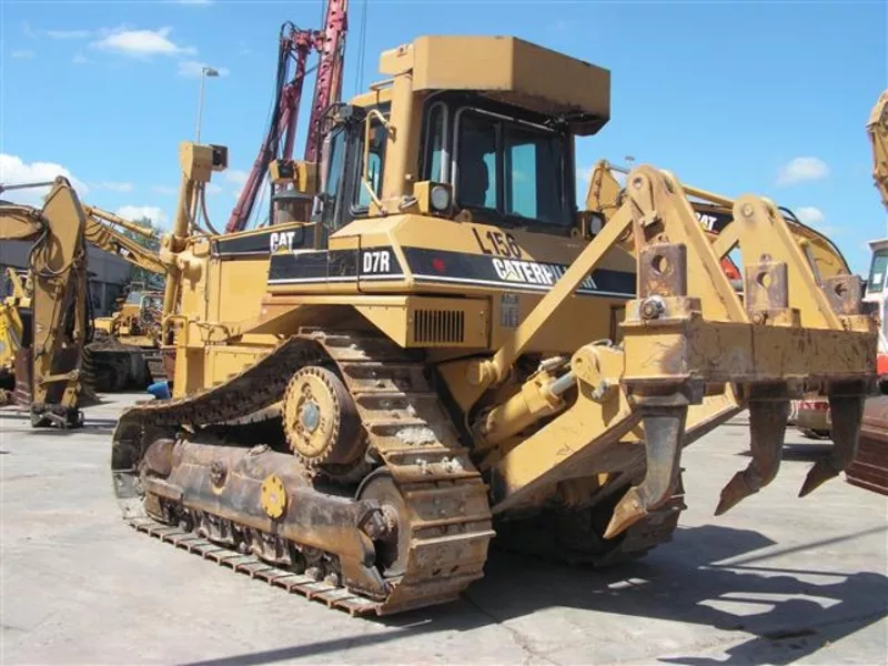 .БУЛЬДОЗЕР CATERPILLAR D7R с рыхлителем