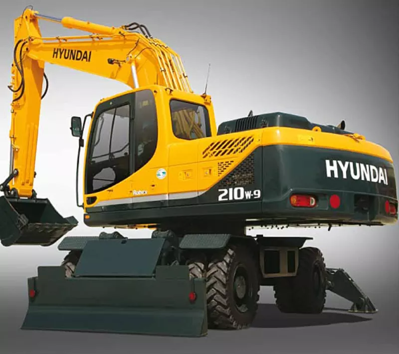 Колесный экскаватор Hyundai R210W-9S 