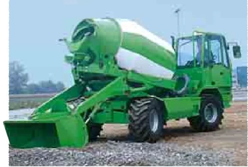 Merlo DBM 3500 EV- самозагружающийся бетоносмеситель