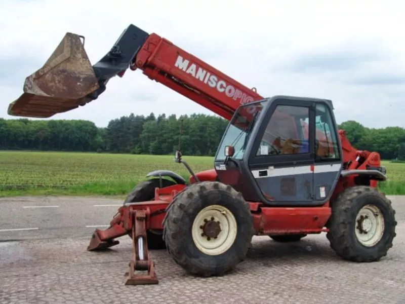 Manitou MT1233S-телескопический погрузчик