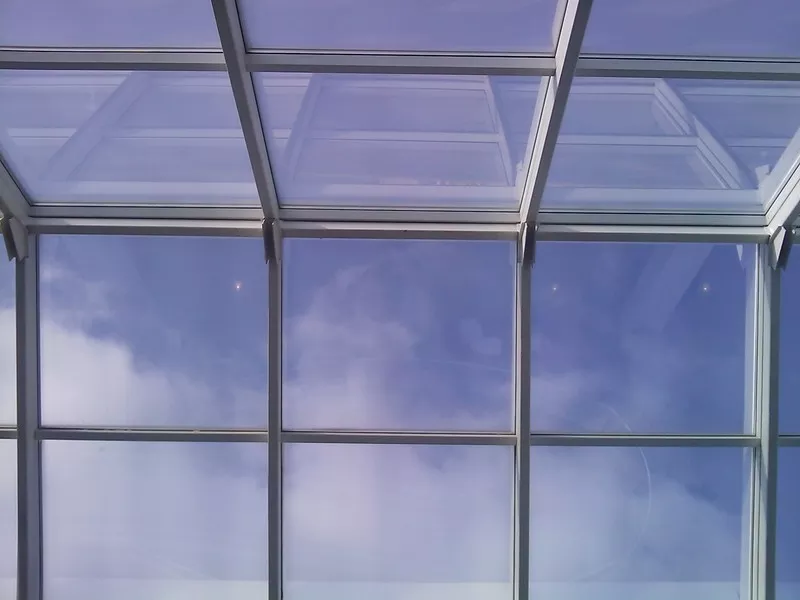 Зенитные фонари,  стеклянные крыши Краснодар 2