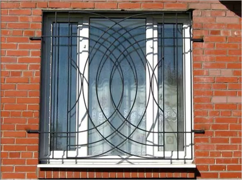 Решетки металлические на окна,  балкон 6