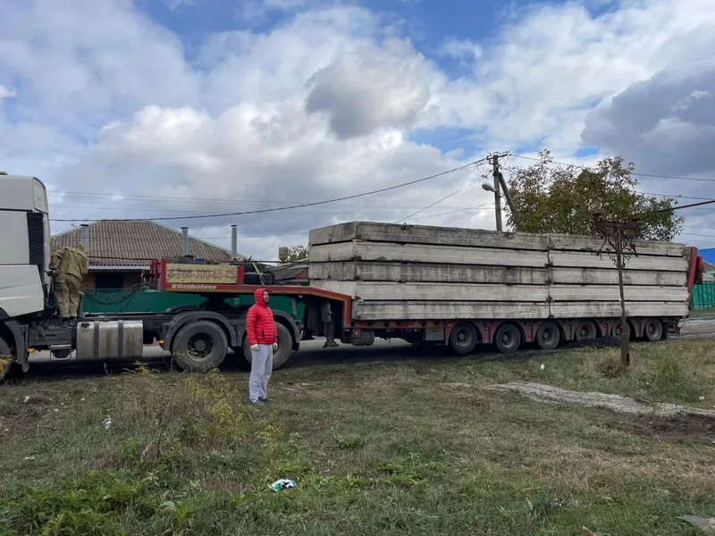 Перевозка негабаритного груза,  услуги трала 2