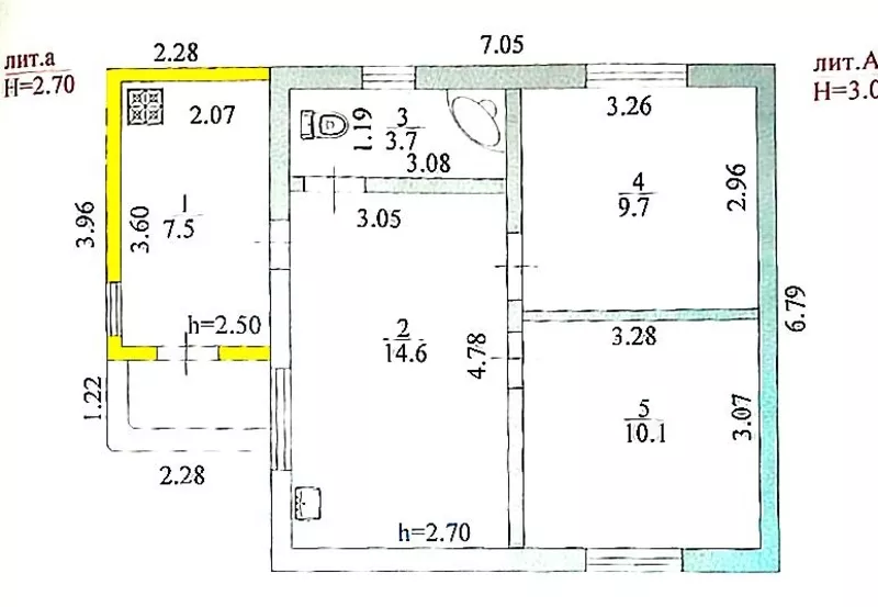 Дом на большом участке по цене ниже стоимости однокомнатной квартиры 7